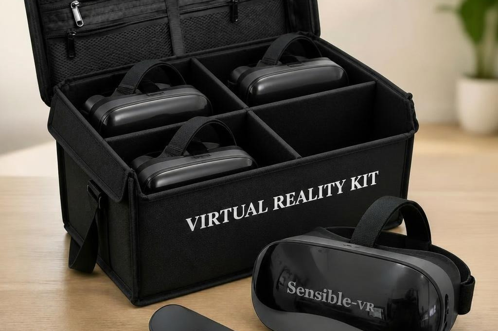 Sensible-VR Paket mit vier VR-Brillen